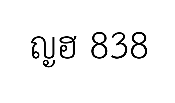 ญฮ 838